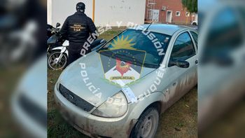 El vehículo fue secuestrado en medio de un operativo en Vista Alegre