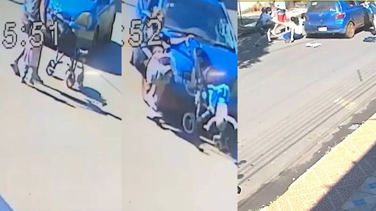 El choque ocurrió en Paraguay, afortunadamente no hubo heridos de gravedad. El choque ocurrió en Paraguay, afortunadamente no hubo heridos de gravedad.