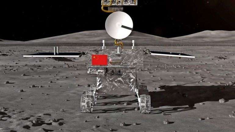 China alunizó con éxito en  la cara oculta de la Luna
