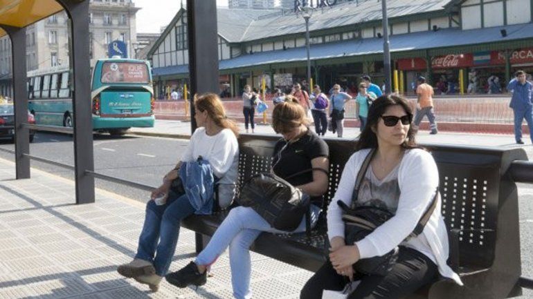 Los usuarios del transporte público