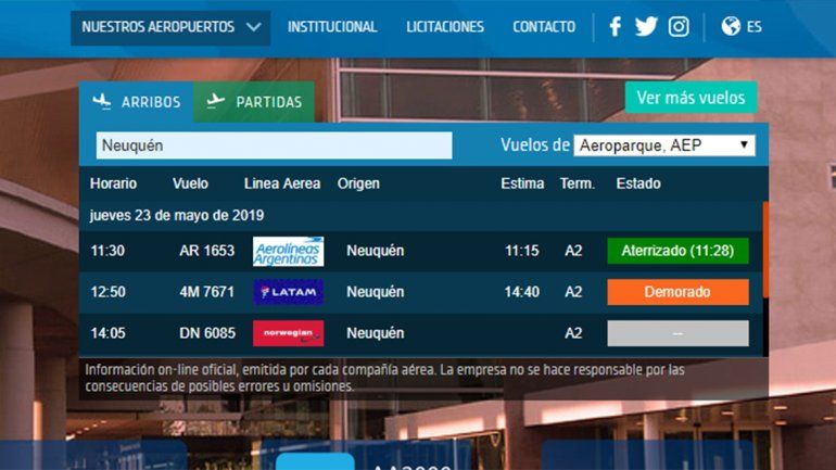 Por un paro de pilotos, hay vuelos demorados de LATAM