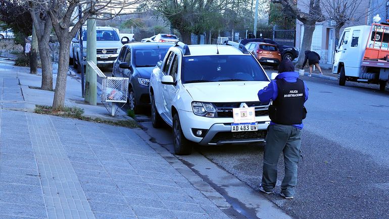 Uno de los vehículos secuestrados de la Cooperativa 127 Hectáreas. Uno de los vehículos secuestrados de la Cooperativa 127 Hectáreas.