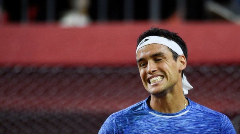 Nicolás Kicker integró el equipo de Copa Davis este año ante Chile.