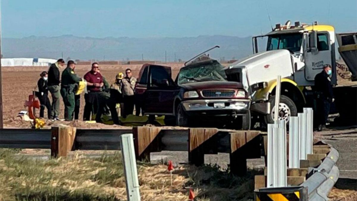 Al menos 15 muertos en un accidente en el sur de California