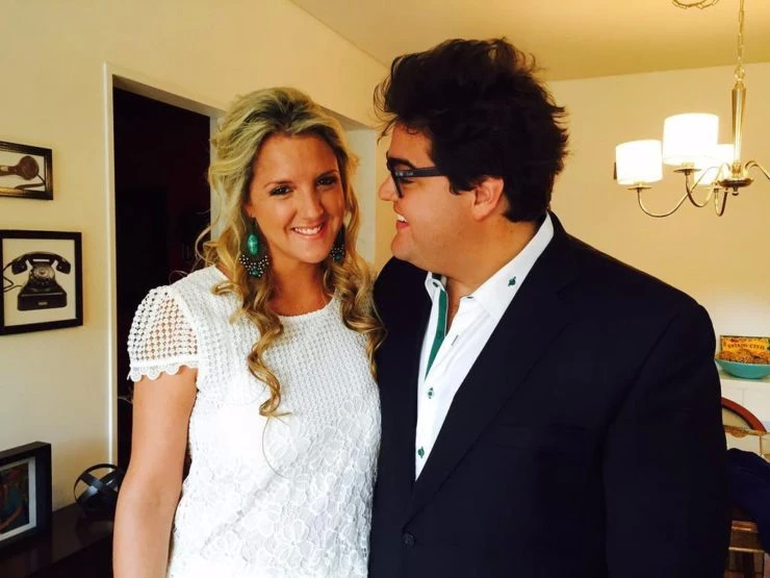 La foto que compartió Darío Barassi para saludar a su esposa