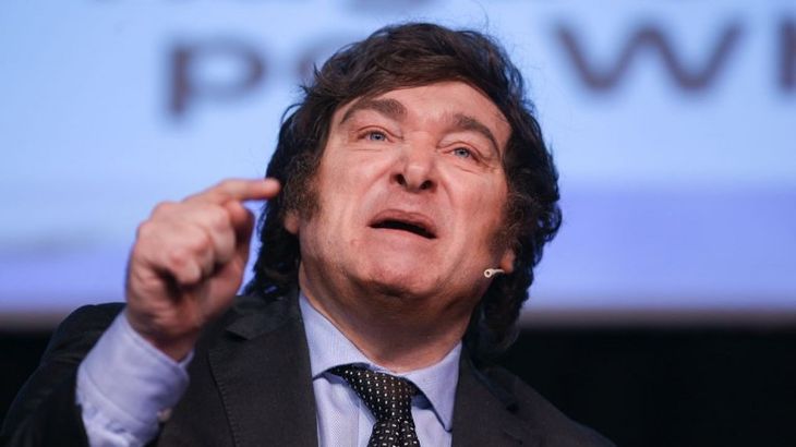 Javier Milei, diputado nacional y precandidato de LLA. Javier Milei, diputado nacional y precandidato de LLA.