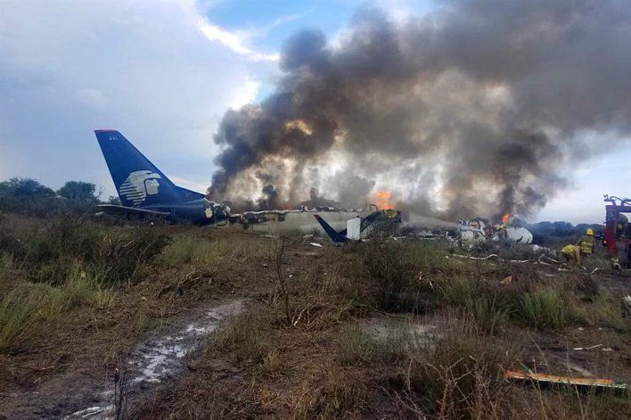 Se desplomó un avión en México: no hubo víctimas fatales