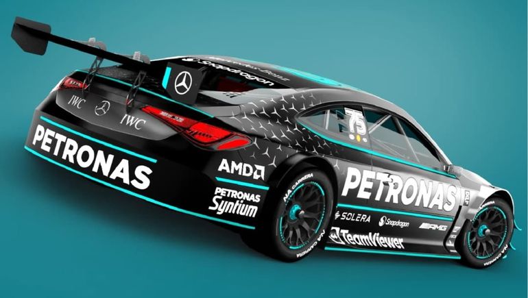 El render de un Mercedes-Benz Clase C, creado por un estudio de diseño como proyecto tentativo. Foto: Área 75. El render de un Mercedes-Benz Clase C, creado por un estudio de diseño como proyecto tentativo. Foto: Área 75.
