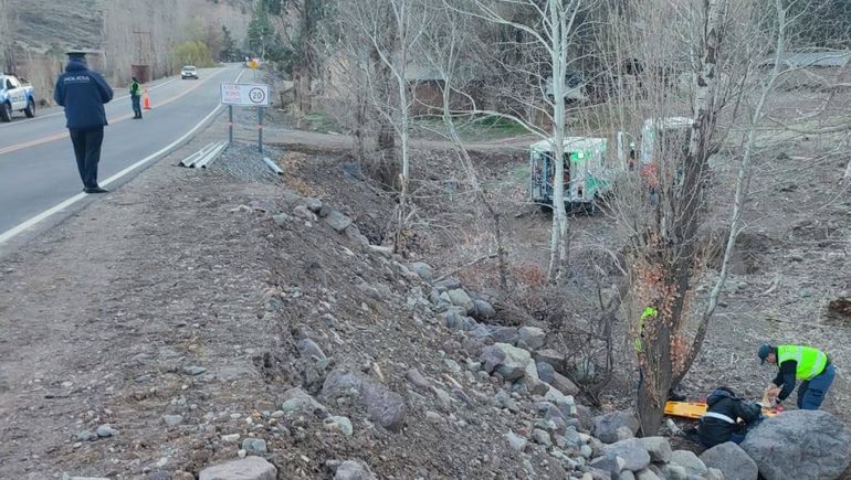 El violento accidente ocurrió en la ruta 39