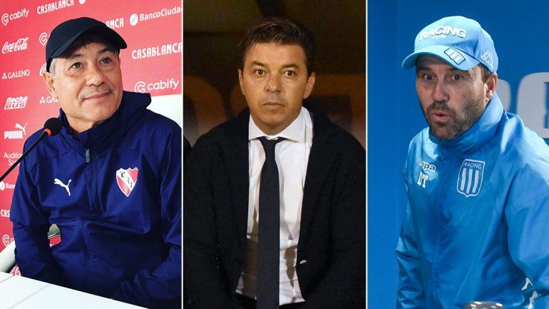 Gallardo, Coudet y Holan tuvieron su mediodía de furia