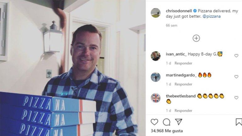 De actor de Hollywood a repartir pizzas