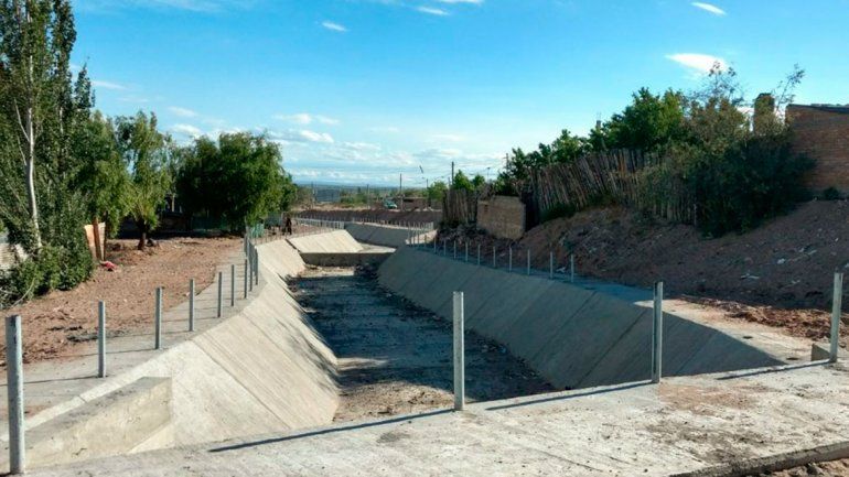 Las obras permitirán un mejor escurrimiento del agua