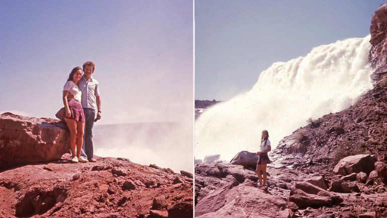 Las cataratas de Mari Menuco en primera persona: Daba miedo estar tan cerca
