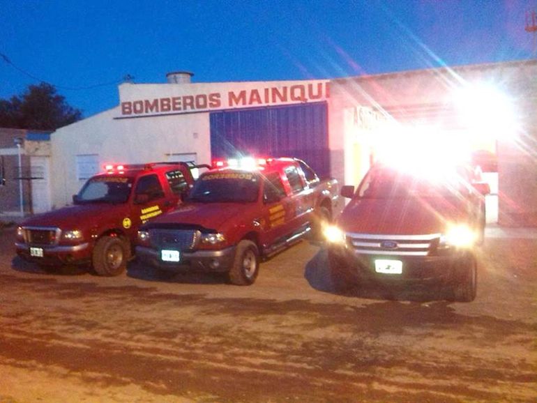 La víctima del femicidio era bombera en el cuartel de Mainqué.