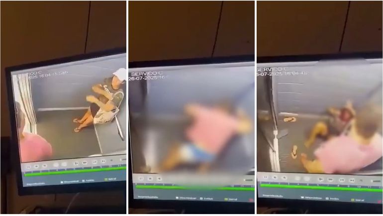 Un ex basquetbolista desfiguró a su novia tras golpearla salvajemente adentro de un ascensor