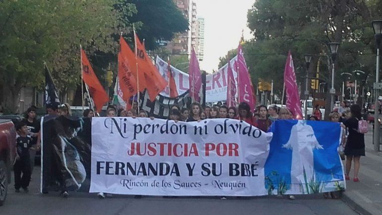 Marcharon para reclamar la condena efectiva de los asesinos de Fernanda Pereyra