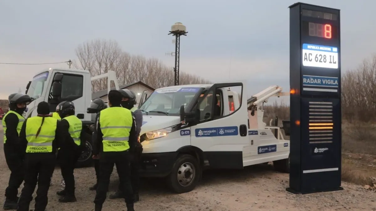 Neuquén refuerza el anillo vial digital: dónde está el nuevo tótem