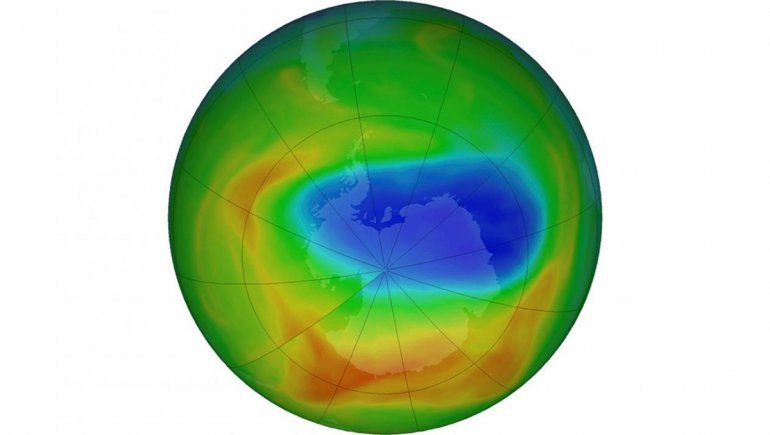 Nunca el agujero en la capa de ozono estuvo tan pequeño