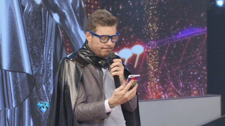 Tinelli criticó al gobierno y Villarreal parodió a Macri.