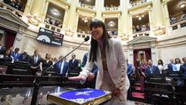 julieta corroza juro en el senado por la provincia de neuquen