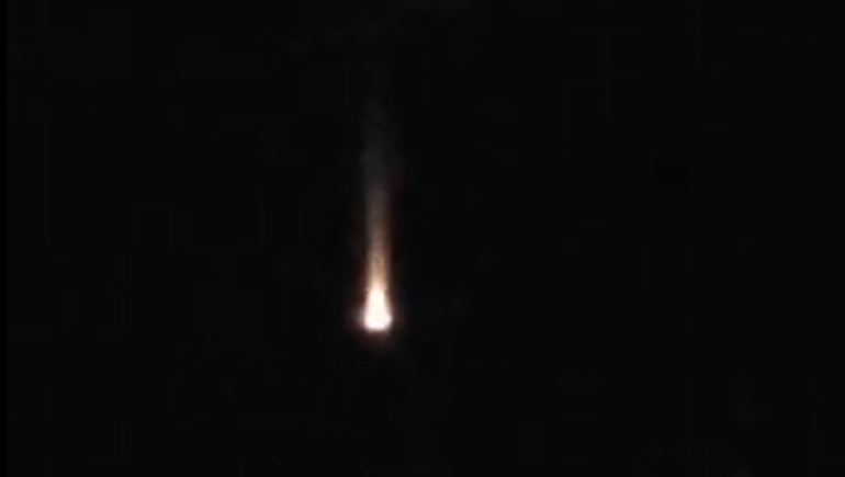 Video: la extraña bola de fuego que iluminó el cielo de la Patagonia