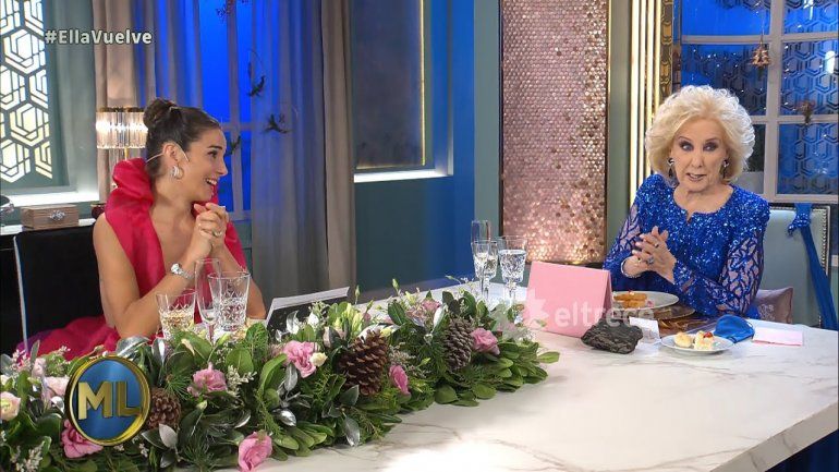 Juana hizo llorar a Mirtha en su regreso a la televisión