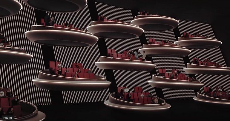 Star Wars inspira nuevo diseño de una sala cine en París