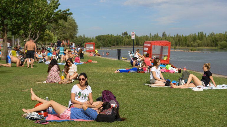 Muchos concurrieron a la costa