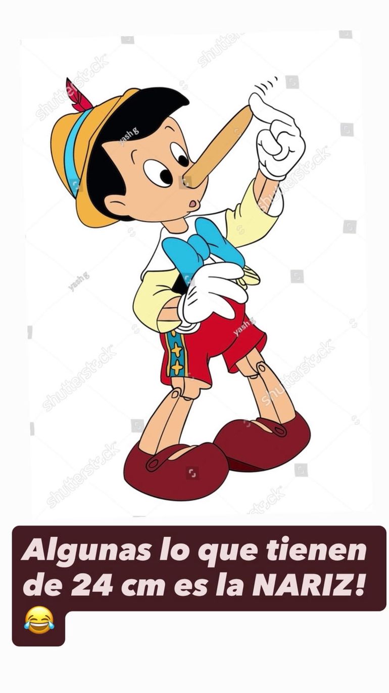 La exvedette brome&oacute; con la pol&eacute;mica frase que hab&iacute;a lanzado Wanda Nara.