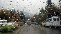 Temporal en Neuquén: lluvias intensas, rutas cerradas y alerta rojo para la provincia. (Foto: gentileza Diario Andino)