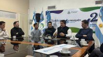 El intendente Mariano Gaido se reunió con desarrolladores.