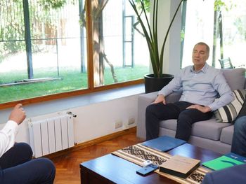 Figueroa recibió a Santilli el pasado sábado en Neuquén Figueroa recibió a Santilli el pasado sábado en Neuquén