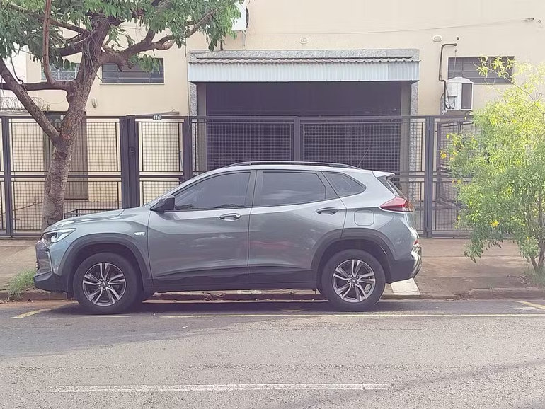 El auto donde murió el menor, según el medio brasilero G1 El auto donde murió el menor, según el medio brasilero G1