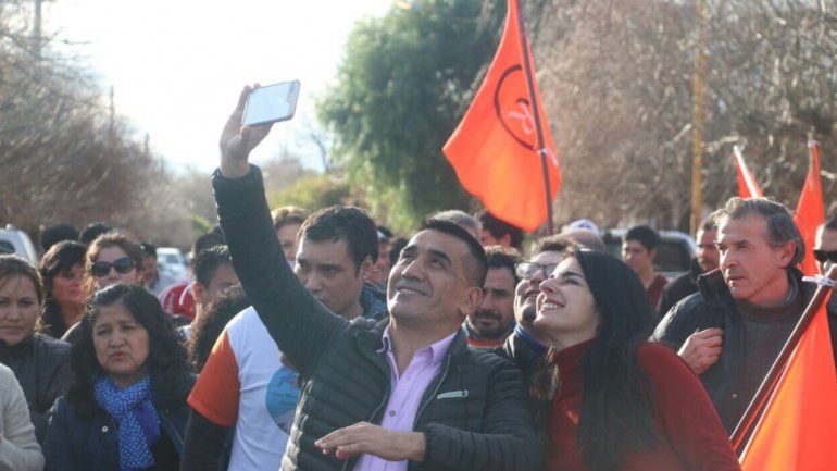 Rioseco encabezó un acto por la soberanía neuquina en Vista Alegre