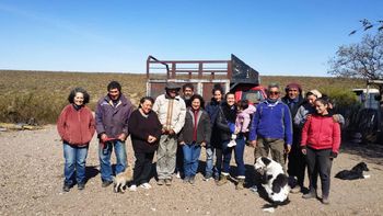 La familia Rañileo Cárdenas tiene 135 años de historia en el departamento Collón Curá. Criollos y mapuches.