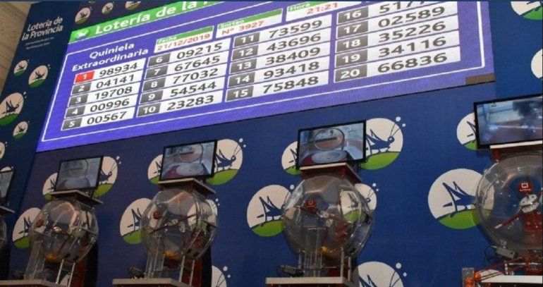 Estos son los resultados de la Quiniela de la Provincia