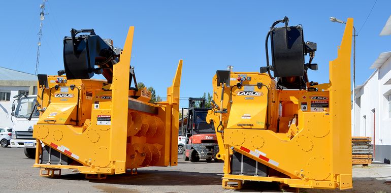 Suman equipos canadienses para despejar la nieve de las rutas neuquinas