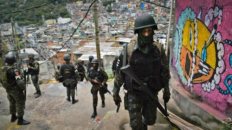El tiroteo se produjo en la favela La Rocinha