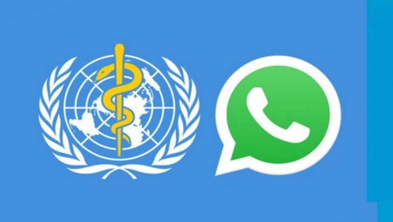 La OMS se unió a WhatsApp y Facebook para informar sobre el coronavirus