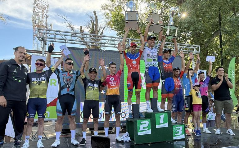 Velardez grabó su nombre en la historia de la Vuelta al Valle