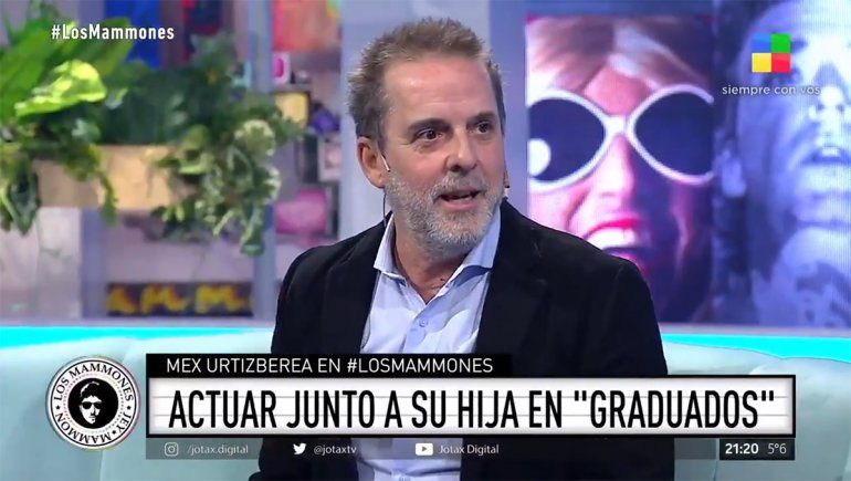 Mex Urtizberea contó las dificultades de trabajar con su hija en la ficción