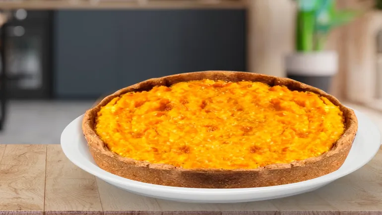 Tarta vegetariana, ideal para los días frescos. Tarta vegetariana, ideal para los días frescos.