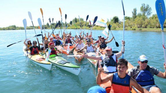 Rioseco llevó la campaña al Limay y reclamó el Vertido Cero