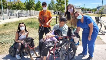 cuatro perros llevaron su ternura y su amor a pacientes del hospital cuatro perros llevaron su ternura y su amor a pacientes del hospital