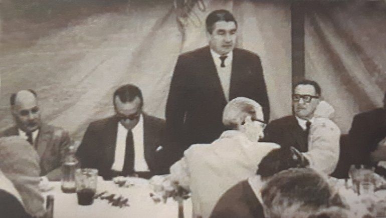 Garc&iacute;a y su gabinete.