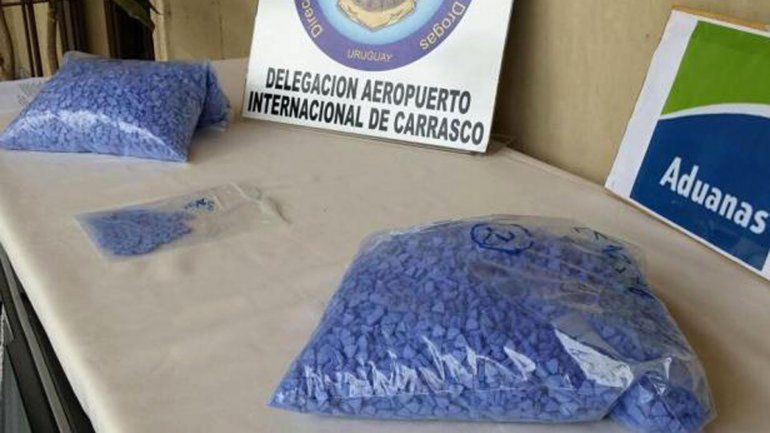 Detienen a un belga que venía con 21 mil pastillas Superman a Argentina