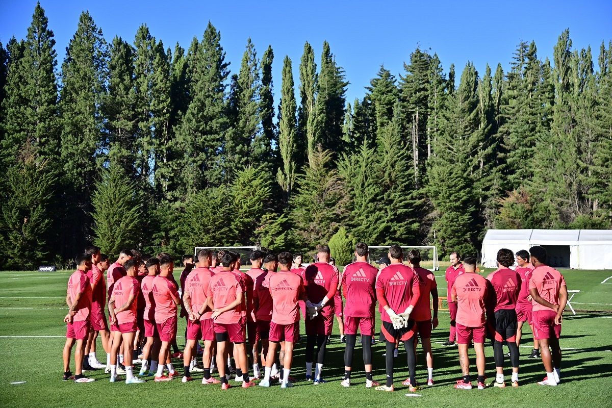River entrena en San Martín