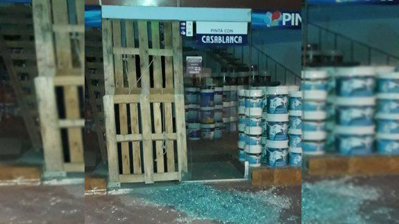 Un joven intentó robar en una pinturería