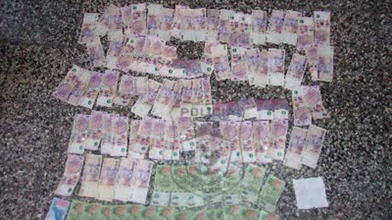 Secuestraron 26 mil pesos que habían sido robados de un comercio