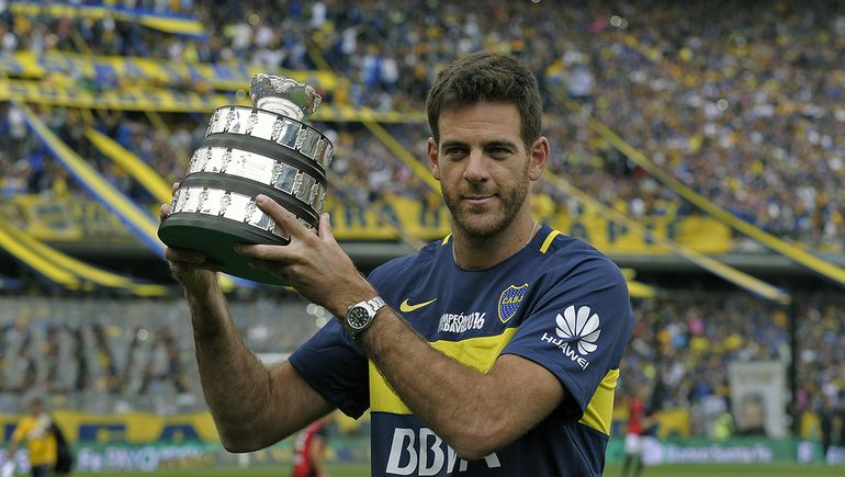 El emotivo mensaje de Boca para Del Potro